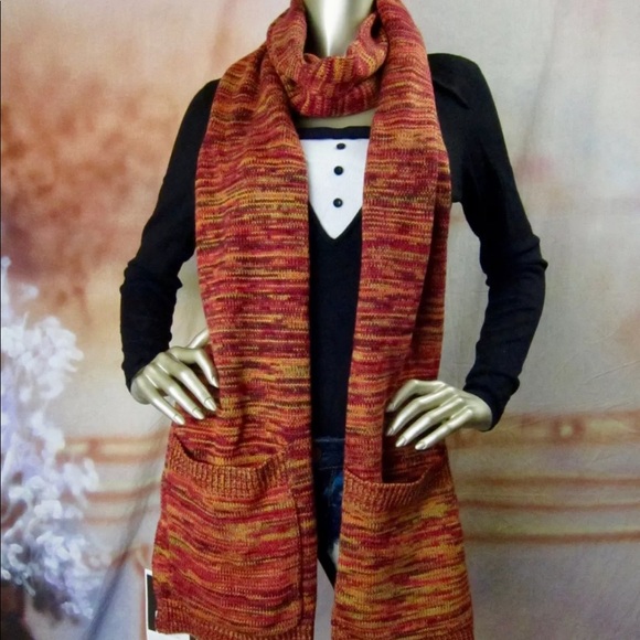 MINKPINK Accessories - NWOT Mink Pink Space Dye Woven Extra Long Scarf